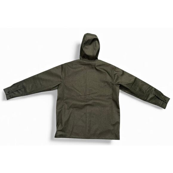 Carhartt Men's L Rain Defender Relaxed Fit Heavyweight Hooded Jacket - Picture 5 of 6
